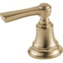 Brizo Rook Roman Tub Lever Handle Kit Luxe Gold