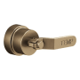 Brizo Litze Handle Kit for Sensori Thermostatic Valve Trim - Industrial Lever Handle Luxe Gold