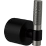 Brizo Litze Lever Handle for Free Standing Tub Filler Matte Black / Luxe Steel