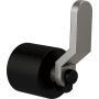Brizo Litze Lever Handle for Free Standing Tub Filler Matte Black / Luxe Steel