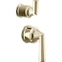 Brizo Beauclere Lever Handles for Pressure Balance Shower Trim with Integrated Diverter Brilliance Polished Nickel