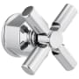 Brizo Invari Single Handle Pressure Balance Valve Trim Cross Handle - Limited Lifetime Warranty Chrome