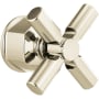 Brizo Invari Single Handle Pressure Balance Valve Trim Cross Handle - Limited Lifetime Warranty Brilliance Polished Nickel