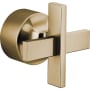 Brizo Levoir Pressure Balance Single Cross Handle Kit Luxe Gold