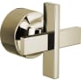 Brizo Levoir Pressure Balance Single Cross Handle Kit Brilliance Polished Nickel
