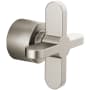 Brizo Odin Sensori Thermostatic Trim Cross Handle Only - Less Trim Brilliance Brushed Nickel