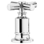 Brizo Invari Roman Tub Filler Cross Handle Kit - Limited Lifetime Warranty Chrome
