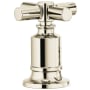 Brizo Invari Roman Tub Filler Cross Handle Kit - Limited Lifetime Warranty Brilliance Polished Nickel