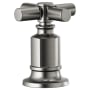 Brizo Invari Roman Tub Filler Cross Handle Kit - Limited Lifetime Warranty Luxe Steel