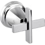 Brizo Levoir Wall Mounted Tub Filler Cross Handle Kit - Set of 2 Chrome