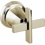 Brizo Levoir Wall Mounted Tub Filler Cross Handle Kit - Set of 2 Brilliance Polished Nickel