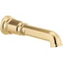 Brizo Invari 9" Tub Spout Polished Gold