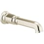 Brizo Invari 9" Tub Spout Brilliance Polished Nickel