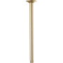 Brizo Essential 14" Shower Arm and Flange Luxe Gold