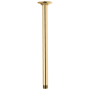 Brizo Essential 14" Shower Arm and Flange Polished Gold