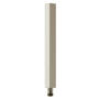 Brizo Essential Square Shower Column 6" Arm Extension Brilliance Luxe Nickel