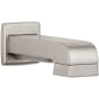 Brizo 6-1/4" Pull-Down Diverter Tub Spout Luxe Nickel