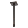 Brizo Essential 10" Ceiling Mounted Shower Arm and Square Flange Venetian Bronze