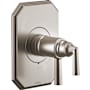 Brizo Beauclere Thermostatic Valve Trim Only with Integrated Volume Control - Less Rough In Luxe Nickel