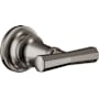Brizo Beauclere Sensori Single Handle Volume Control Valve Trim with Cross Handle - Less Rough In Brilliance Black Onyx