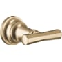 Brizo Beauclere Sensori Single Handle Volume Control Valve Trim with Cross Handle - Less Rough In Luxe Gold