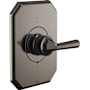 Brizo Beauclere Sensori Thermostatic Valve Trim Only - Less Handle and Rough In Brilliance Black Onyx