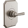 Brizo Beauclere Sensori Thermostatic Valve Trim Only - Less Handle and Rough In Luxe Nickel