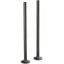 Brizo Floor Mounted Tub Filler Risers - Less Rough In Brilliance Black Onyx