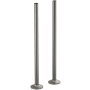 Brizo Floor Mounted Tub Filler Risers - Less Rough In Luxe Steel