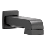 Brizo 6-1/4" Pull-Down Diverter Tub Spout Matte Black