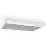 Broan GLA2 Series 130 - 350 CFM 30 Inch Wide Under Cabinet Range Hood with EZ1 Brackets White