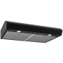 Broan MTR1 Series 130 - 350 CFM 30 Inch Wide Under Cabinet Range Hood with EZ1 Brackets Black