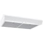 Broan MTR1 Series 130 - 350 CFM 30 Inch Wide Under Cabinet Range Hood with EZ1 Brackets White