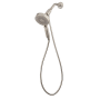 Brondell Yuba 1.5 GPM Multi-Function Hand Shower with Focused Spray and Hose Brushed Nickel