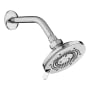 Brondell Yuba 1.5 GPM Multi Function Shower Head with Power Spray and Dual Pause Mode Chrome