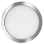 Bulbrite 5" Wide LED Flush Mount Ceiling Fixture Nickel