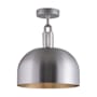 Buster + Punch Forked 13" Wide LED Semi-Flush Ceiling Fixture with Metal Shade Steel