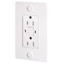 Buster + Punch 15 Ampere GFCI Electrical Outlet White