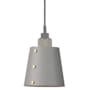 Buster + Punch Hooked 6" W x 6" L Aluminum Lighting Shade Stone