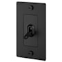 Buster + Punch 1 Gang 15 Ampere 3 Way Universal Switch Black