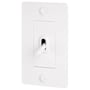 Buster + Punch 1 Gang 15 Ampere 3 Way Universal Switch White