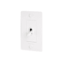 Buster + Punch 1 Gang 15 Ampere 3 Way Universal Switch with Logo White