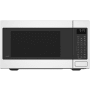 Cafe 22 Inch Wide 1.5 Cu. Ft. 1,000 Watt Countertop Microwave with Convection Cooking and Scan-to-Cook Technology Matte White