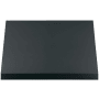 Cafe 600 CFM 36 Inch Wide Wall Mounted Range Hood with QuietBoost and LED Lighting Matte Black