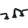 California Faucets Descanso 1.2 GPM Widespread Bathroom Faucet with Pop-Up Drain Assembly and Lever Handles Carbon