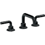 California Faucets Descanso 1.2 GPM Widespread Bathroom Faucet with Pop-Up Drain Assembly and Carbon Fiber Lever Handles Carbon
