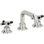 California Faucets Descanso 1.2 GPM Widespread Bathroom Faucet with Pop-Up Drain Assembly and Cross Handles Polished Chrome