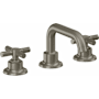 California Faucets Descanso 1.2 GPM Widespread Bathroom Faucet with 1-1/4" ZeroDrain and Cross Handles Graphite