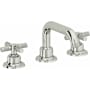 California Faucets Descanso 1.2 GPM Widespread Bathroom Faucet with 1-1/4" ZeroDrain and Cross Handles Polished Chrome