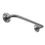 California Faucets Descanso 9" Towel Bar with Knurled Accents Satin Nickel